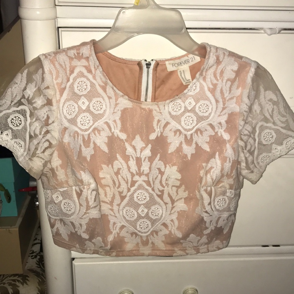 Two Piece Crop Shirt + Skirt